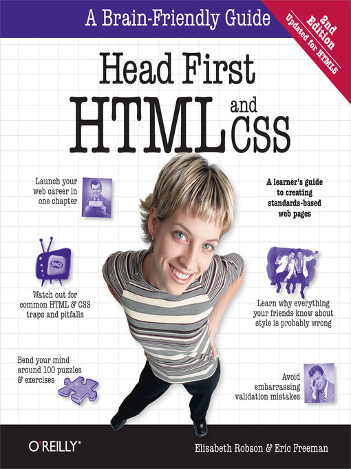 Title details for Head First HTML and CSS by Elisabeth Robson - Wait list